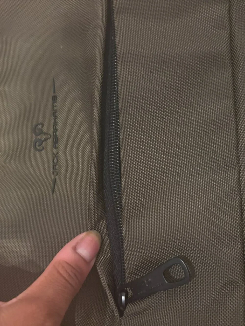 Nylon Jack Abrahams Backpack (Olive) | NWT